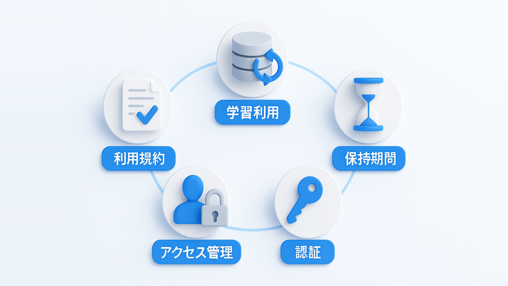 Claudeを業務利用する前に確認するセキュリティの5項目